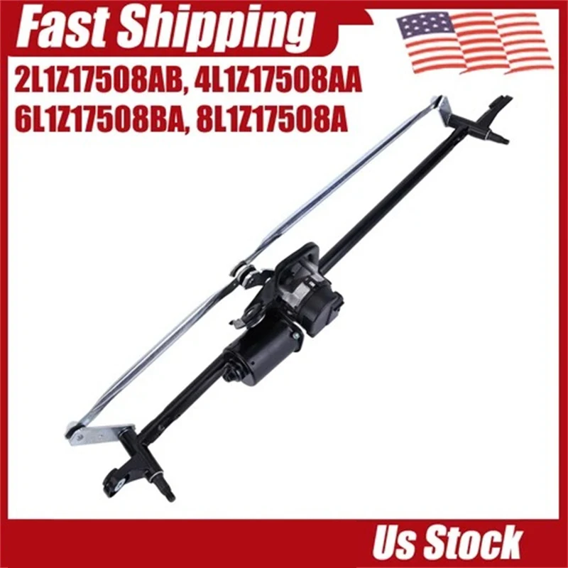 

Windshield Wiper Linkage Assembly with Motor Compatible for Ford Expedition 2003-2008 Sport Utility Replaces 2L1Z17508AB