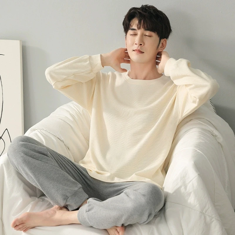 

Large Men's Home Pajamas-C
