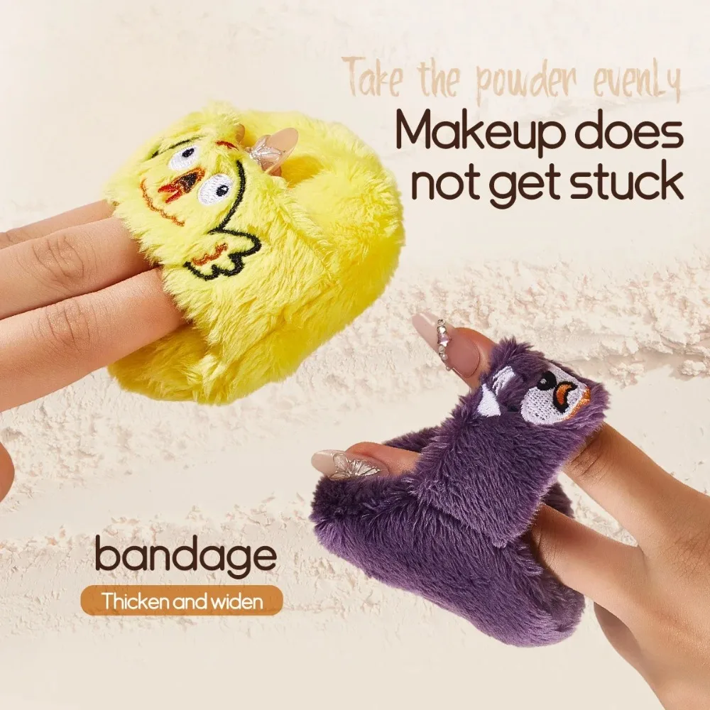 Puszysta, miękka gąbeczka do pudru dla dziewczyn, idealna do pudru sypkiego, wygodna, przyjazna dla skóry, gruba i duża.
