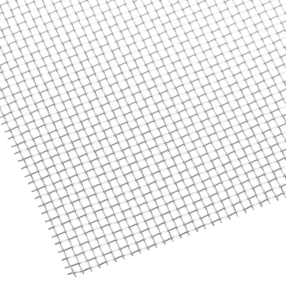 ตะแกรงสแตนเลส 304 18 ตาข่ายละเอียด สำหรับระบายอากาศภายในบ้าน แผ่นตาข่ายโลหะ ทนทาน ชิ้นส่วนเครื่องมือช่วยการไหลเวียนของอากาศ