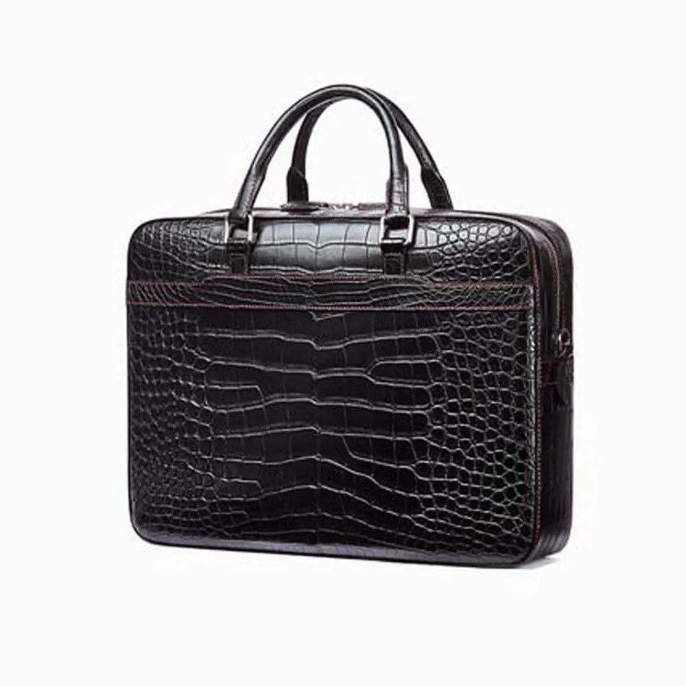 gete Men bags  handbag  men briefcase  business large capacity  Single shoulder bag crocodile bag