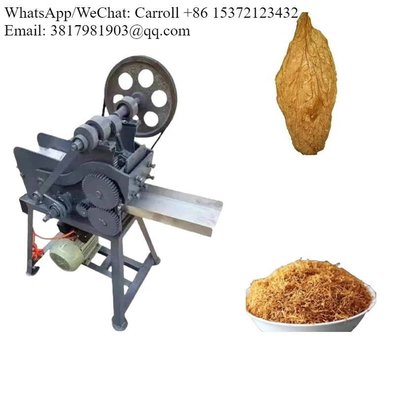 

0.8-25mm Small Portable Electric Tobacco Cutting Cutter Machine Automatic Tobacco Leaf Shredder