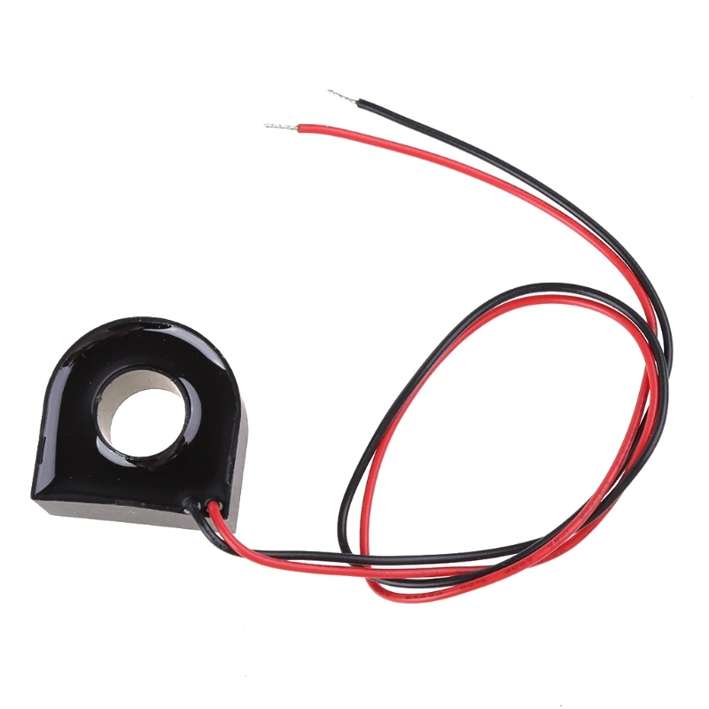 High-performance Mini Ct Current Transformer Ac Micro Coils Precision Lead Wire 5A/20A/30A/50A with Red Black 2 Cables