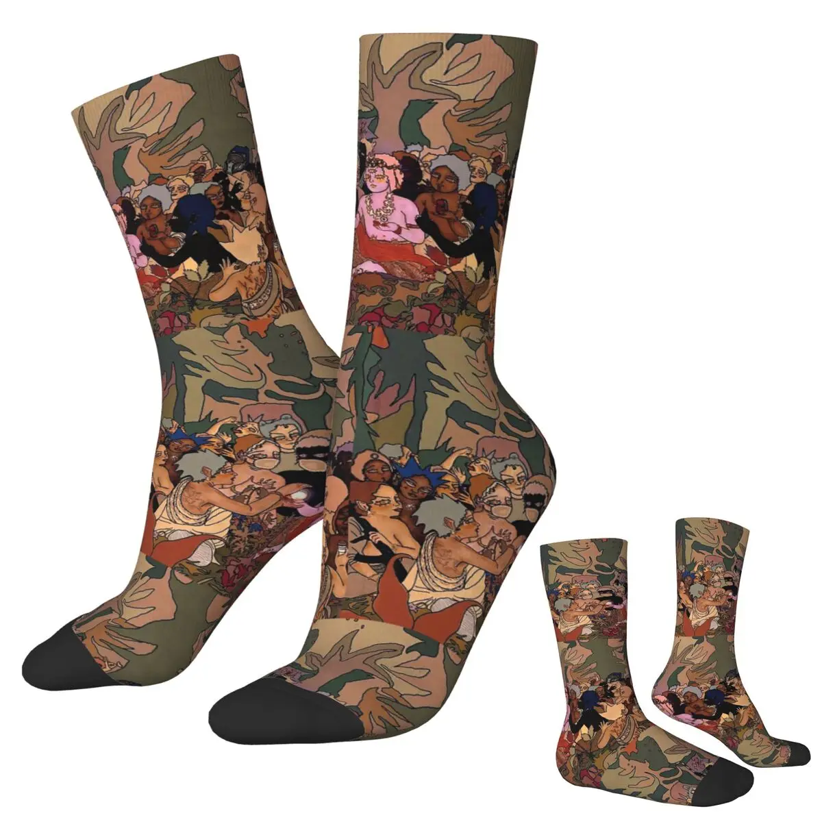 

Носки BMTH, впитывающие пот чулки в стиле Харадзюку, всесезонные длинные носки, аксессуары для мужчин и женщин, рождественские подарки