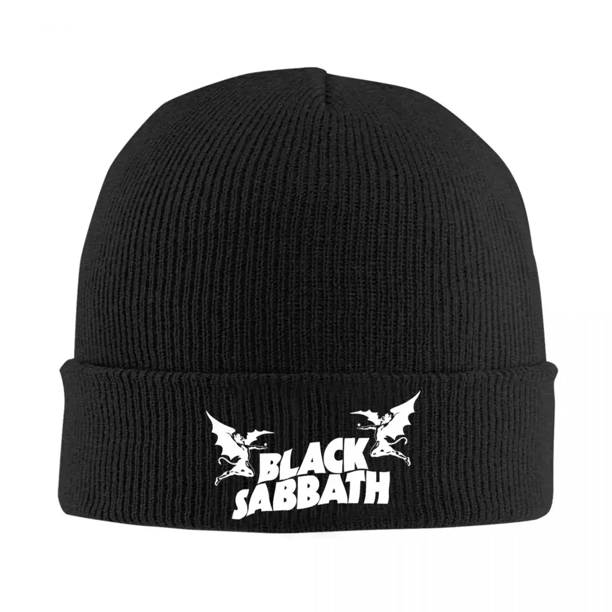 

Black Sabbathe Knitted Bonnet Caps 100% Cotton Fashion Keep Warm Hats