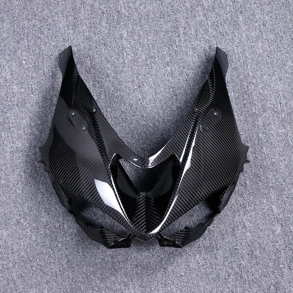 Suitable for ZX6R 636 motorcycle modified carbon fiber shell hood lampshade decoration