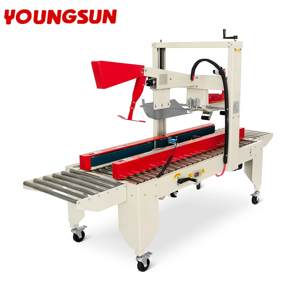 Automatic Easy To Operate Closed Box Folding Packaging Auto Corrugated Carton Box Packing Cartoning Machine Line