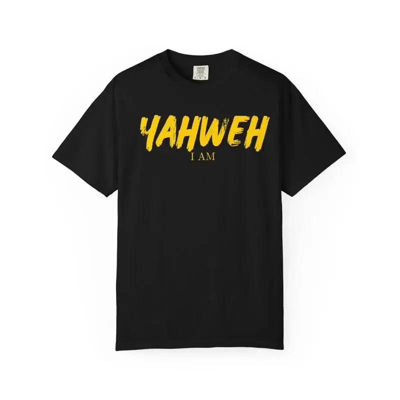 Yahweh Inspirierendes T-Shirt, christliches Unisex-Shirt, religiöses Grafik-Oberteil, Bibel