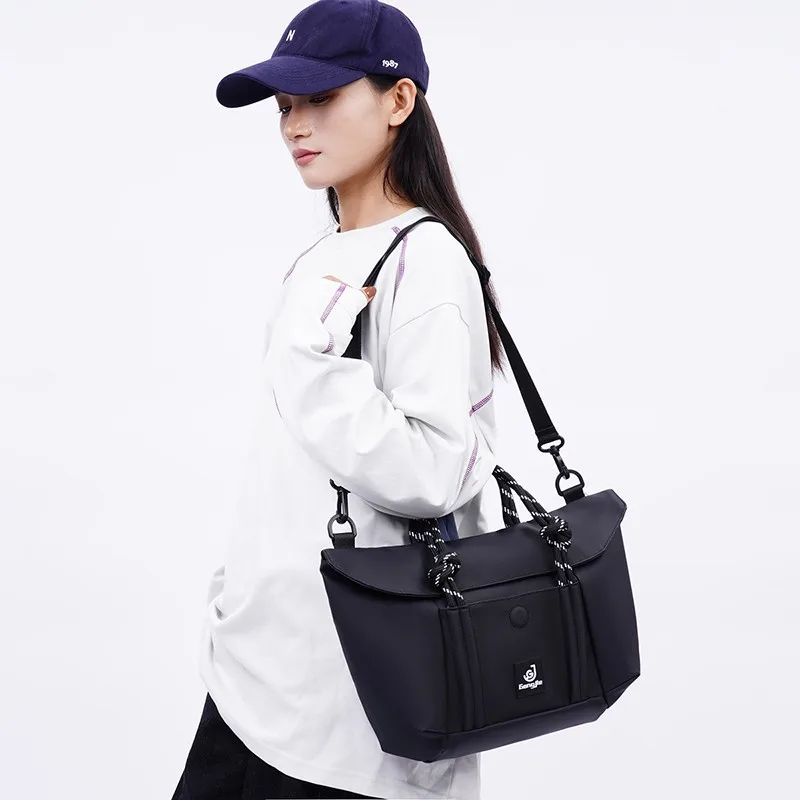 حقيبة كتف ساعي البريد حقيبة حمل محمولة حقيبة تخزين حقيبة ترفيهية عصرية متعددة الاستخدامات