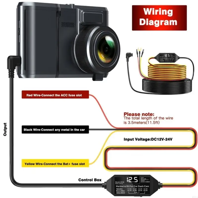 Advanced Type C Automotive Video Recorder With Built In Circuit For Safe Continuous Operation