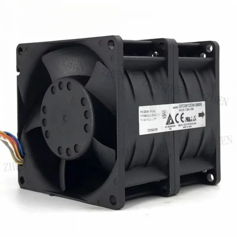 Y FOR  Delta GFC0812DW 8076 DC12V 7.2A 8CM Dual Motor Cooling Fan
