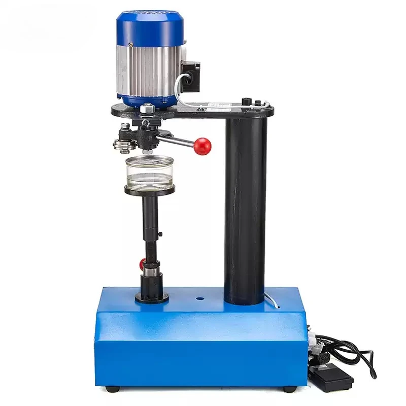 Hand Press Small Can Capping Machine Aluminum Drink Beer Bottle Sealing Machine Circle Shape Cola Tin Can Sealer Machine