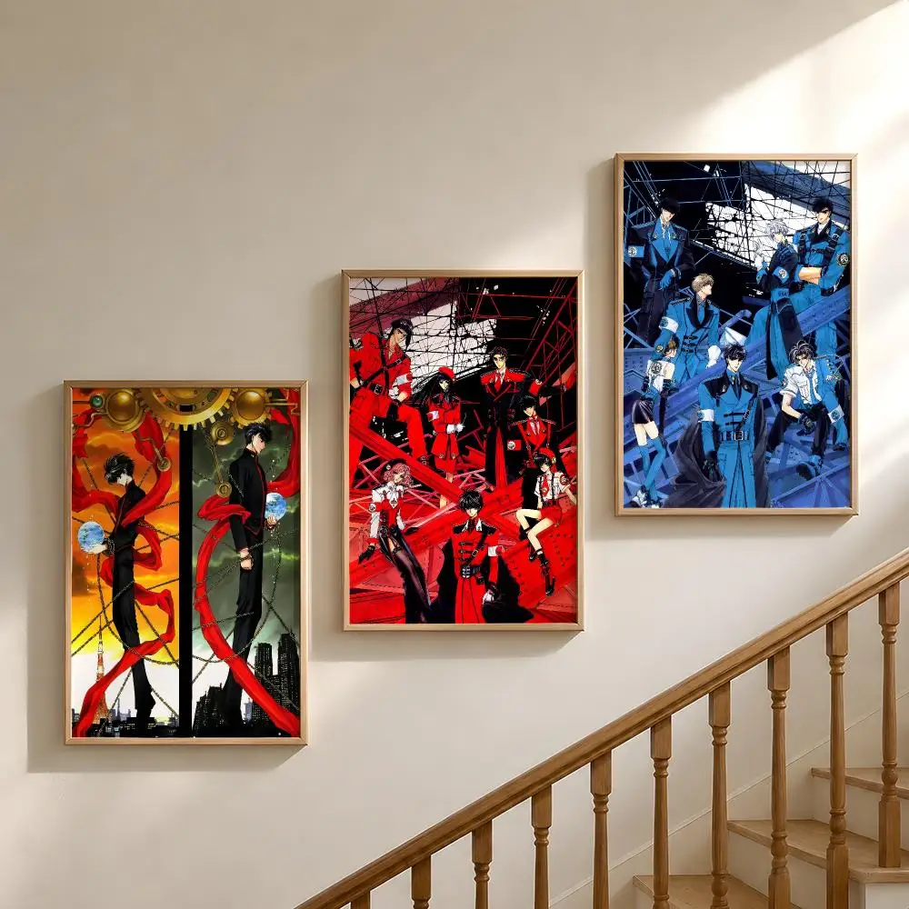 Manga Tokyo Babylon Subaru Seishiro Poster Waterproof HD Modern Peel And Stick Wall Decor Bedroom Living Room Dorm Office
