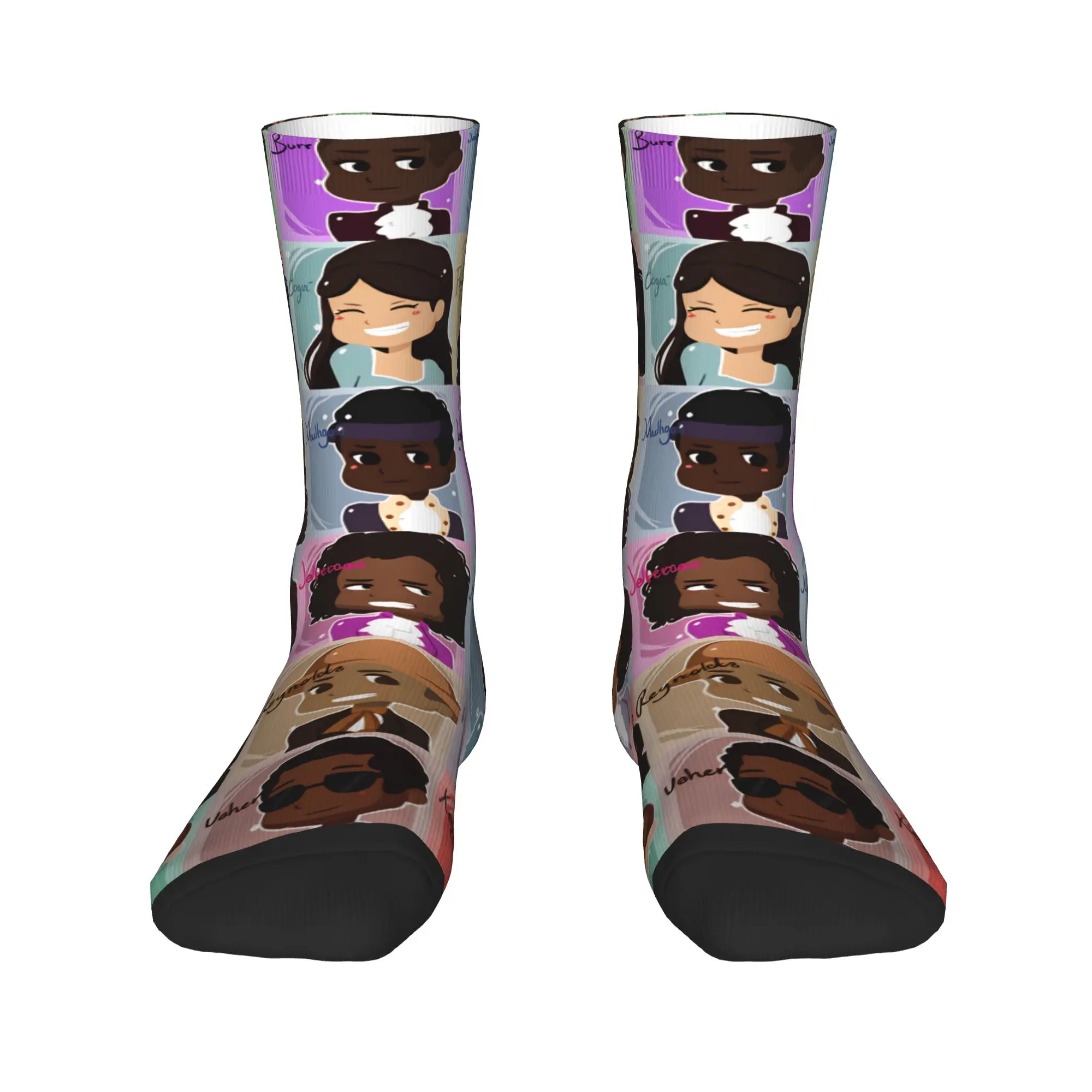 ハミルトンズ・ザ・ミュージカルソックス秋ストッキングカジュアルメンズ高品質ソックスカスタムスケートボード滑り止めソックス