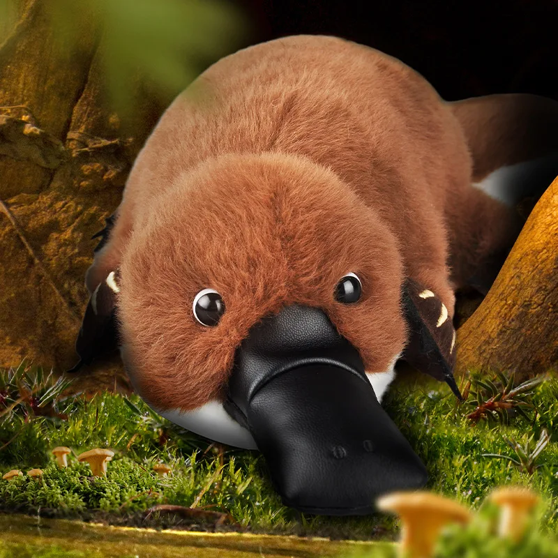 Platypus Plush Toy High Fidelity Cute Doll Duckbill Plushie Egg Lifelike Animals Simulation Stuffed Doll Kawai Toy Gifts For Kid