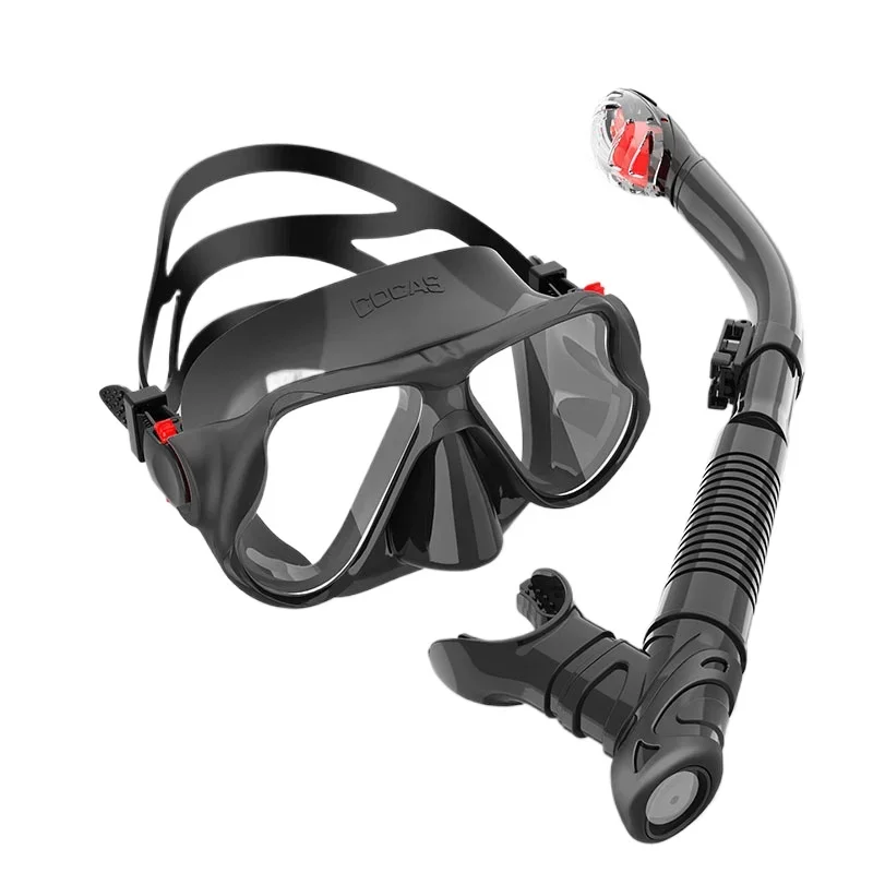 diving goggles full dry breathing tube snorkeling Sanbao set myopia swimming goggles mask children adult