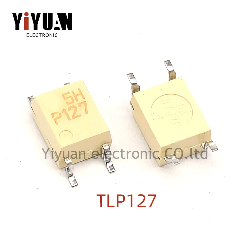 10PCS NEW TLP127(TPL.U.F)  P127 SOP-4-2.54mm Optocoupler phototransistor output