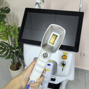 NOWA Profesjonalna Maszyna do Depilacji Laserowej FAC 2 w 1 z Diodowym Laserem 5000W i Laserem Pico Q-switch ND YAG do Usuwania Tatuaży, 4 Fale 808NM
