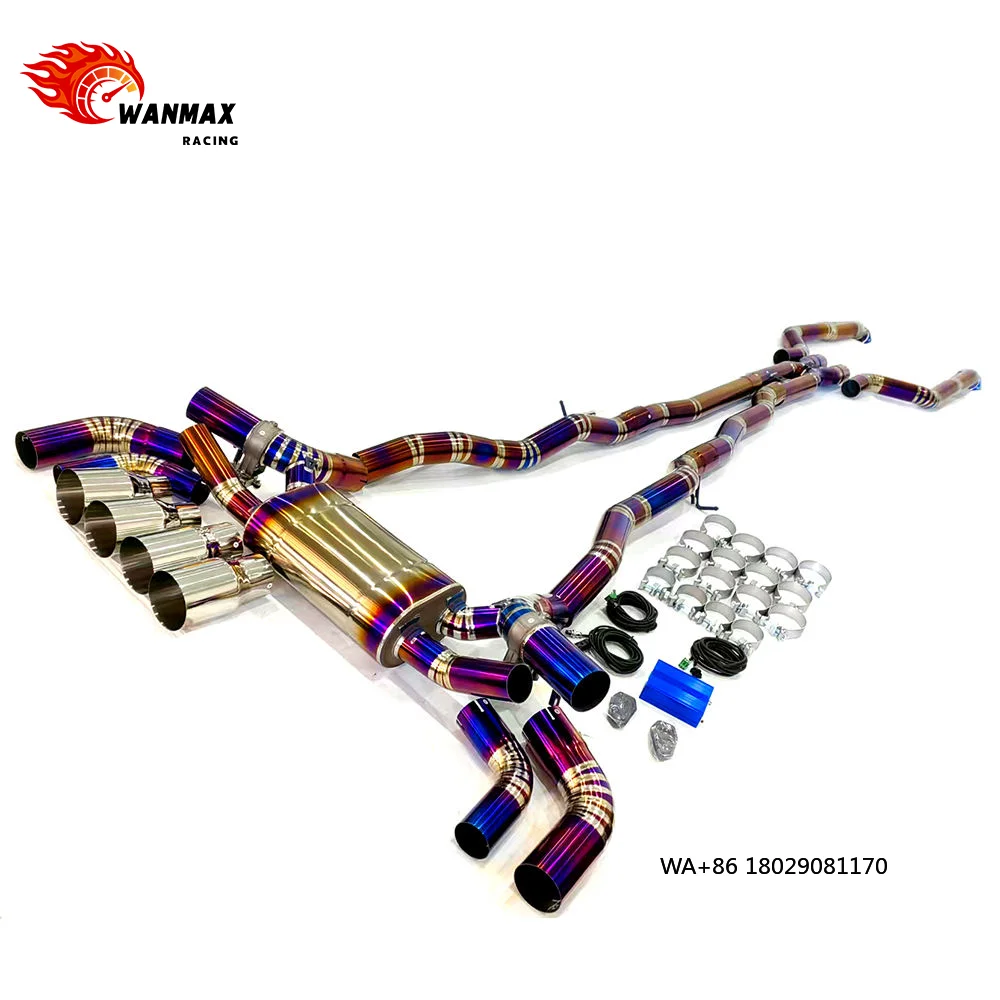 

Выхлопная система Valvetronic Catback с титановыми глушителями для M5 F90 G90 M8 F92 M850i 2018-2023