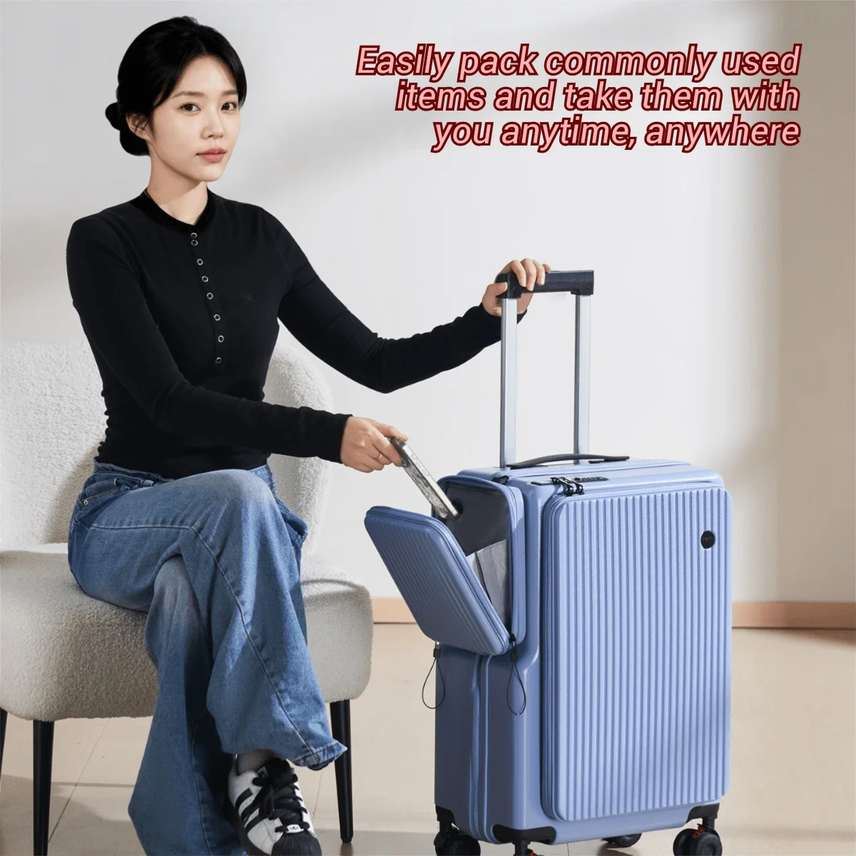 Valigia rigida da viaggio nuov - Spinner Wheel Rolling Suitcase 20 Inch recensione e prezzo