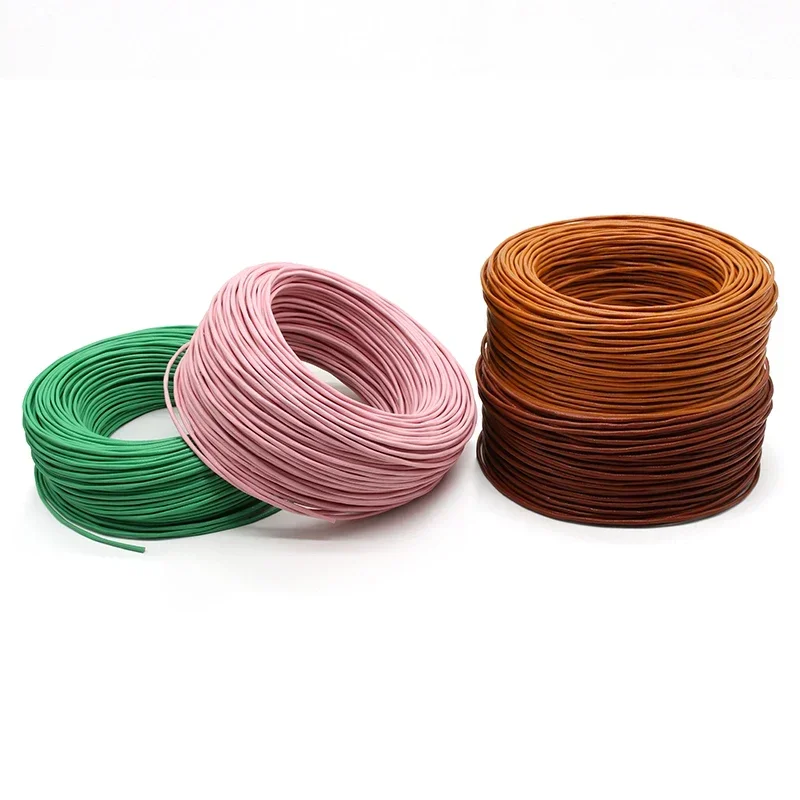 1/5/10m Thermocouple Wire K T N S Type 2 Cores PTFE Insulator Shielded Line High Temperature Measuring Compensation Cable