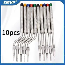 5 Piece Dental Implant Osteotome Instruments Dental tooth extraction tool maxillary Sinus Lift Bended straight