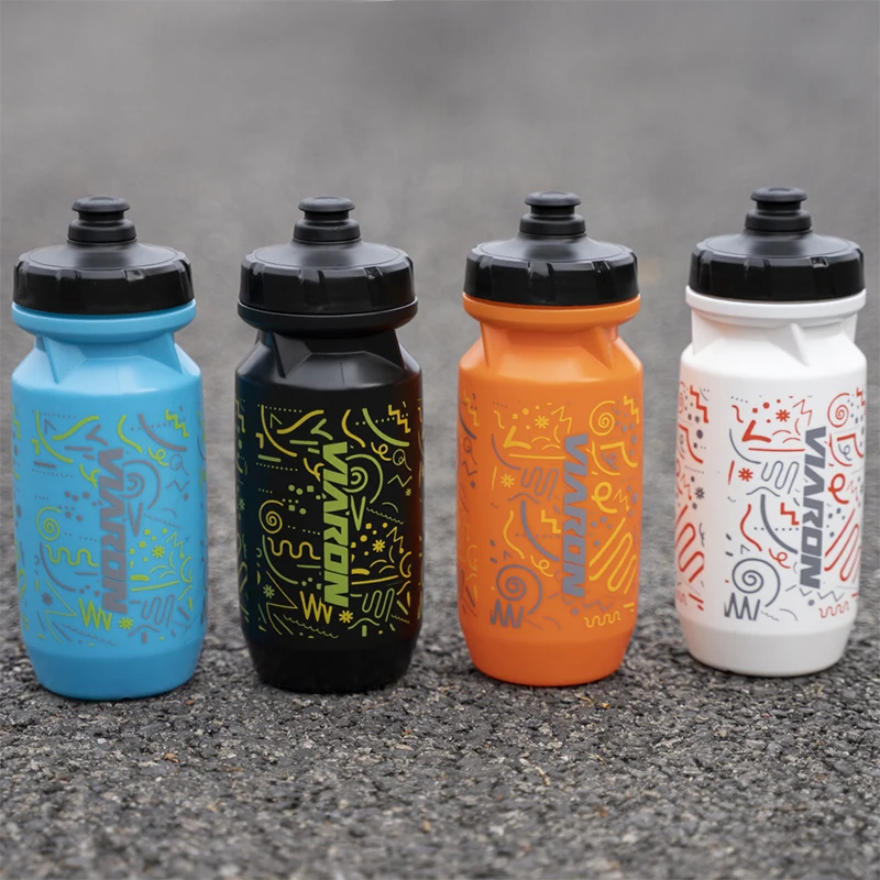 VIARON 550ML Water Bottle Bicycle MTB Fitness Sports Anti-leakage Dust-proof Anti-fall Outdoor Plastic Drink Bottle Accessories