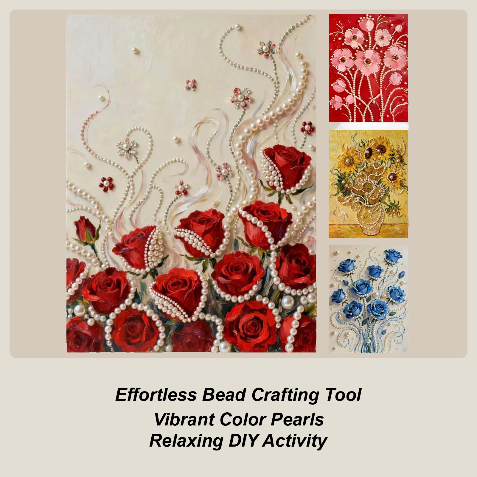 

Canvas And Paint Set 30x40cm Aesthetic DIY Flower DIY Painting Kits For Adults For Students Teen Women Men Girls Boys Beginner