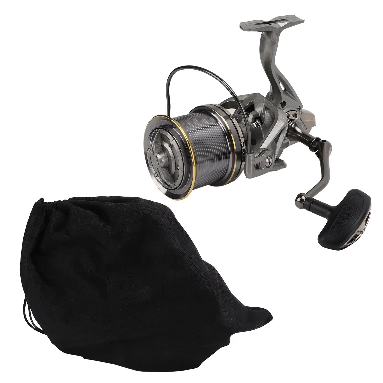 

4.8:1 High-Strength Fishing Reel - Durable All-Metal Long Cast Wheel with Aluminum Alloy Cup for Sea Fishing