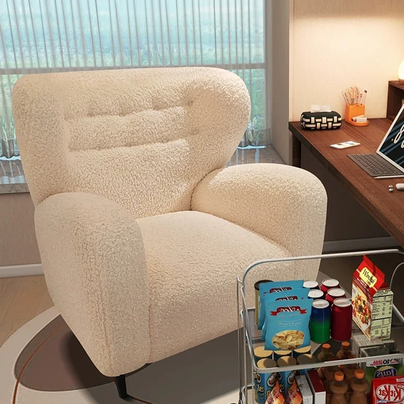 

Recliner Chair Reclining Makeup Armchair Bed Living Room Furniture Tumbonas Rocking Gaming Chairs Arm Wheels Vanity Desk Home