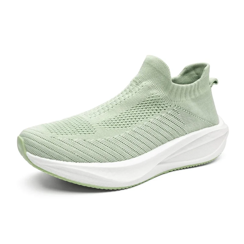 Tênis de Malha para Corrida, Sneakers Casuais de Moda, Respirável, para Atividades ao Ar Livre, Calçados Leves para Homens