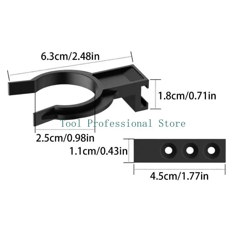 Pacchetto da 57qf 10 bottoni da cucina multiuso fissaggi in plastica robusta per 32 gambe armadio da 42 mm senza viti