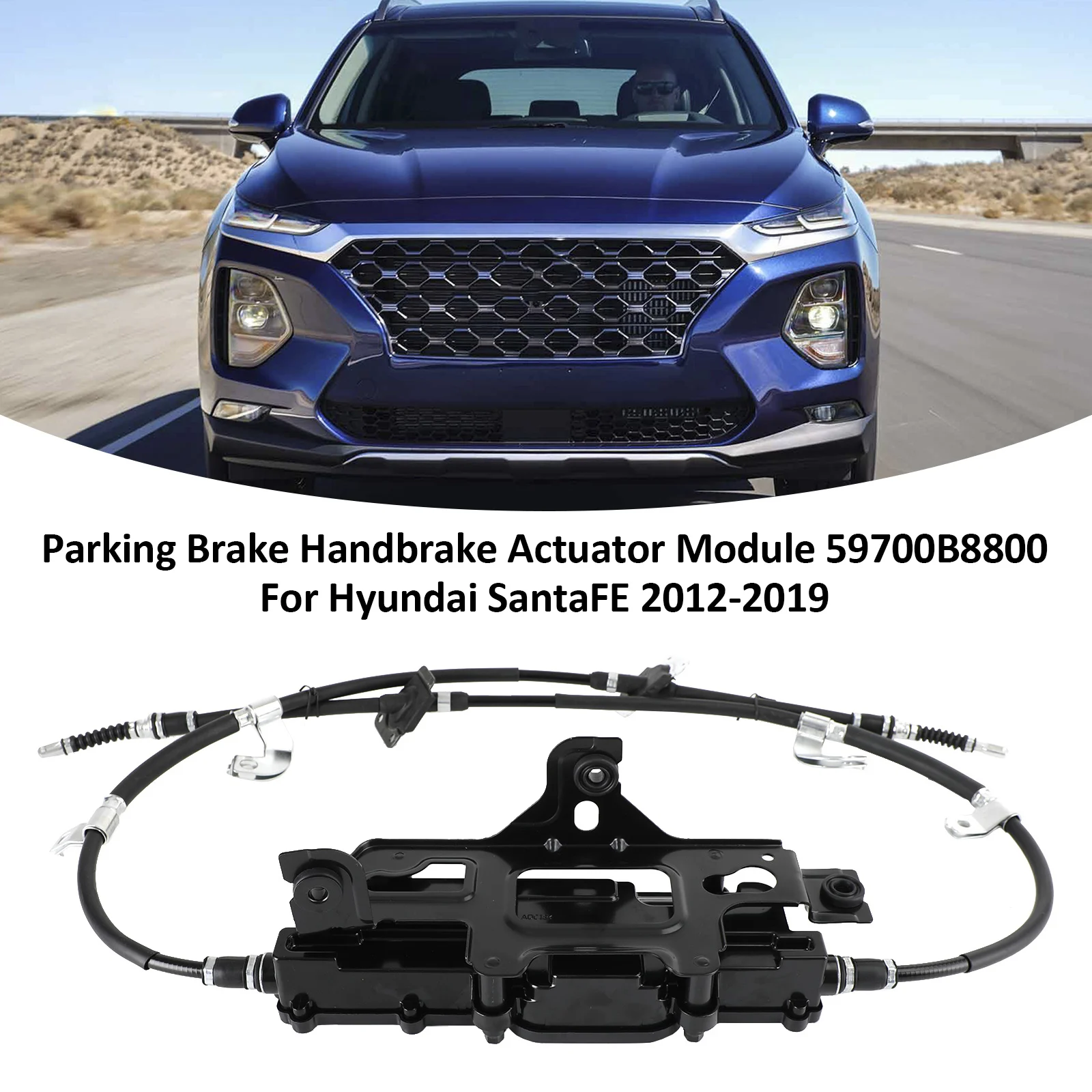 Artudatech Parking Brake Handbrake Actuator Control Module 59700B8800 For Hyundai SantaFE 2012-2019