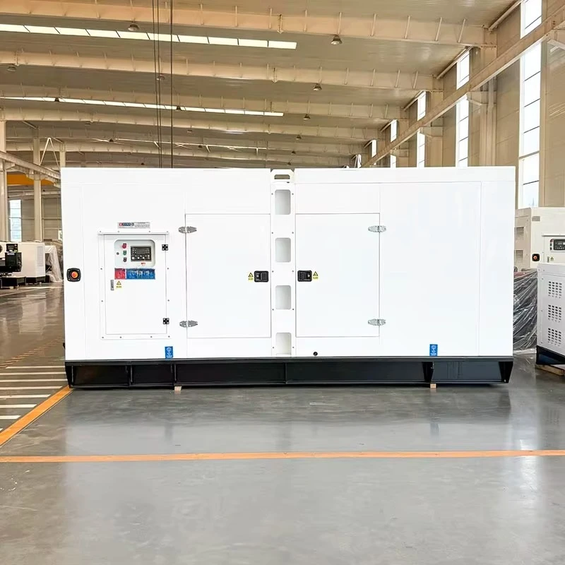 Soundproof Diesel Genset With Control Panel Generator Set Three Phase For Hospital Reliable Emergency Power
