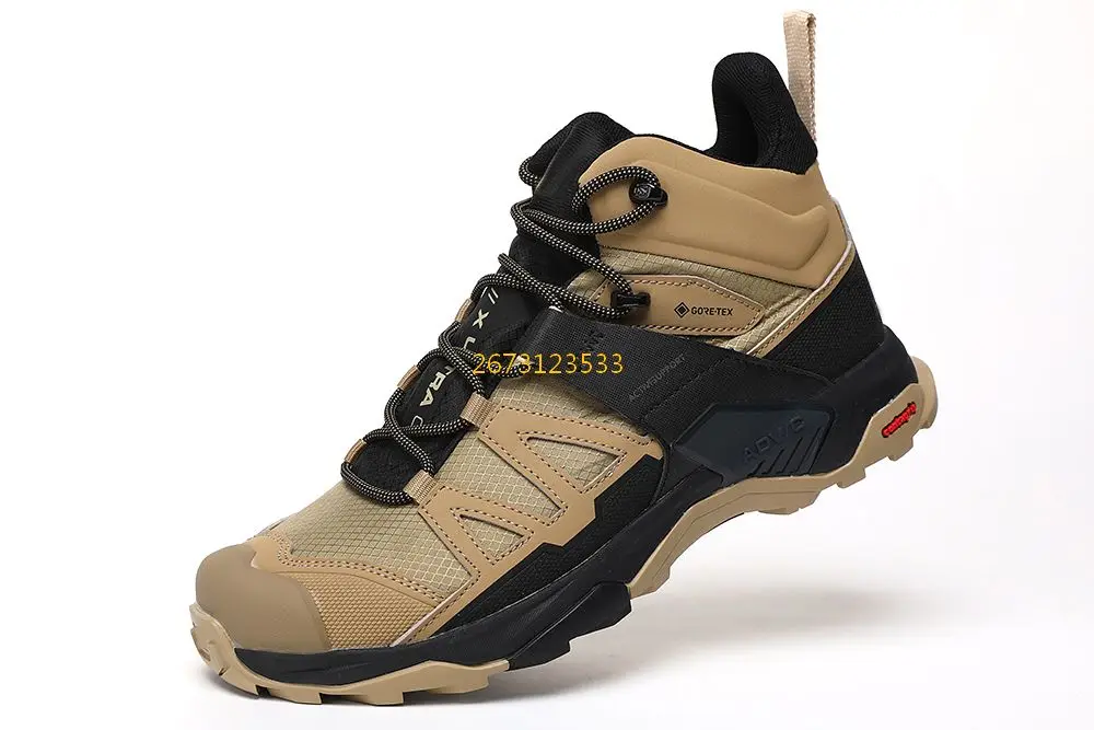 X Ultra 4 GTX Mid-Cut Hiking Shoes, Wear Resistant Outdoor Hiking Shoes for Men/Women