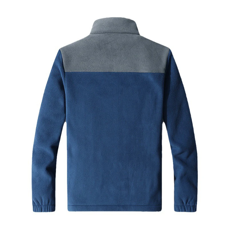 Winter Mens Fleece Warm Jackets Casual Man Thicken Windbreaker Coats Men Sports Soft Shell Stand Collar Tactical Jackets 8XL