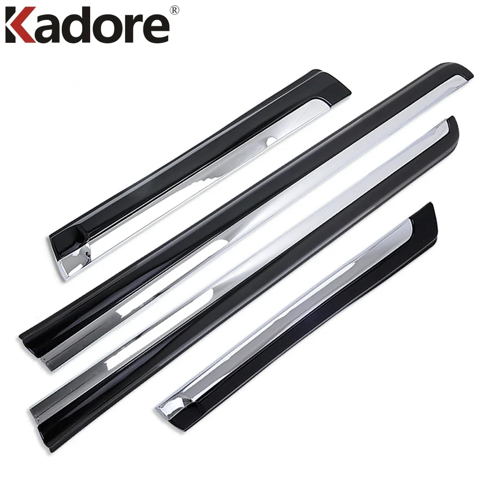 Side Door Body Trim For Toyota Land Cruiser Prado J150 2010 2011 2012 2013 2014 Chrome Car Accessories Door Line Streamer Strip