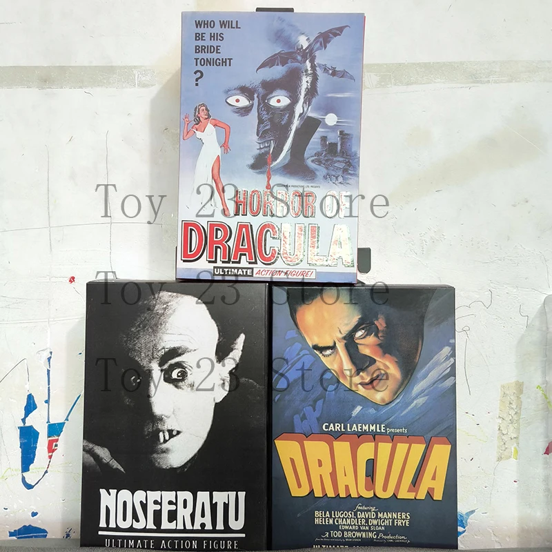 NECA فانتوم دير Nacht سمفوني رعب في نهاية المطاف Nosferatu Dracula عمل نموذج لجسم جمع الرعب هدية الهالوين