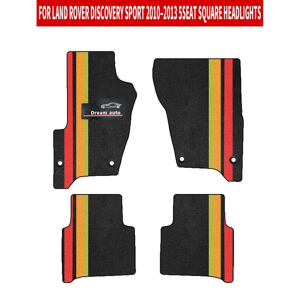 

Custom Car Floor Mats For Land rover Freelander2 2010–2013 5Seat Square headlights Waterproof Auto Carpets Foot Coche Accessorie