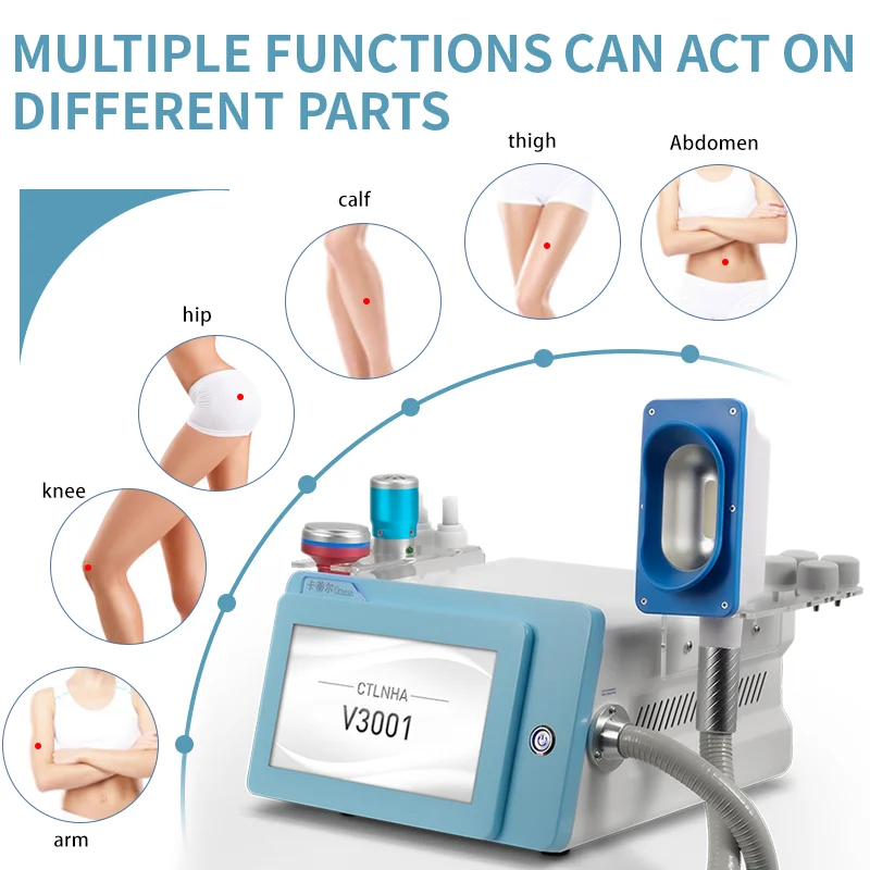 250mJ Multi-Function Electromagnetic Shock Wave Therapy Machine For Ed Treatment Pain Relief New Professional  Body Relaxation