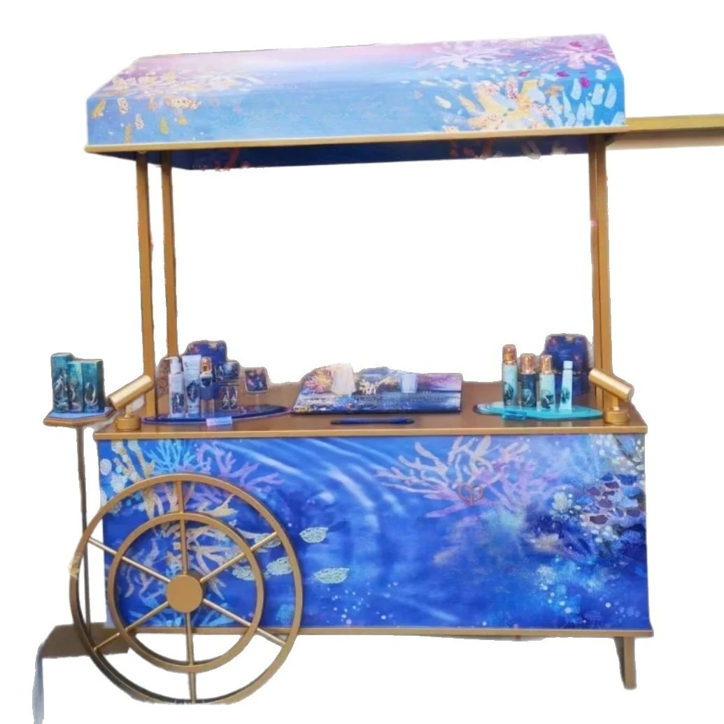

Customizable Shopping Mall Stall Float Trolley Hotel Showcase Monopoly Event Night Market Promotion Trolley