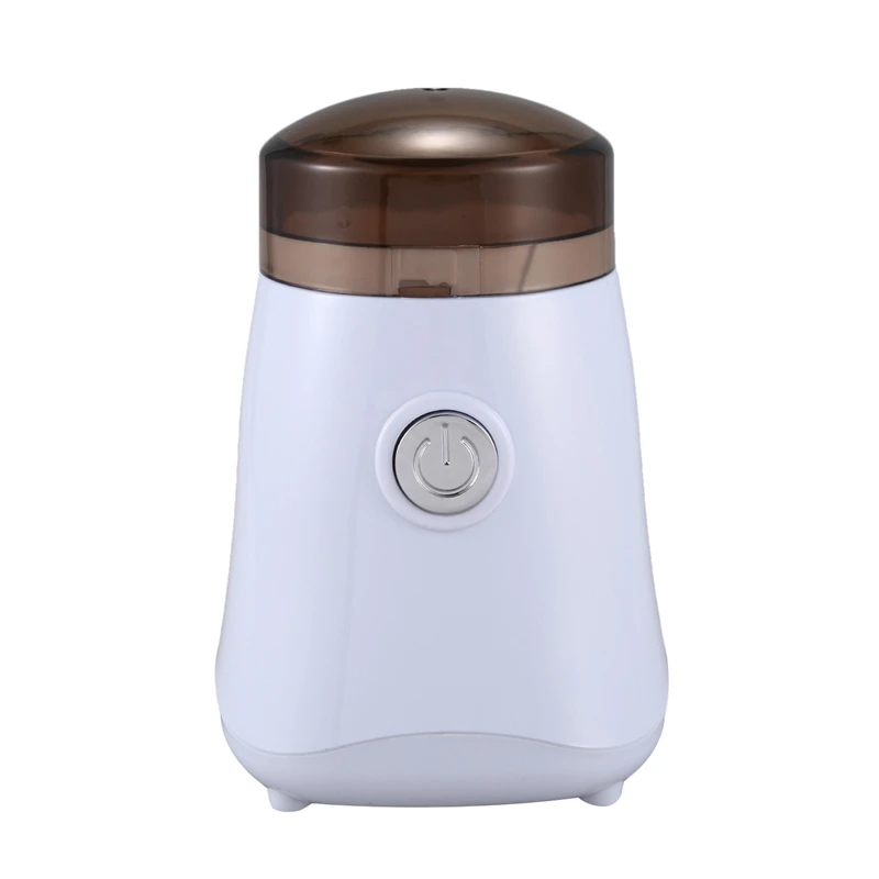 Electric Coffee Grinder Spice Grinder - Stainless Steel Blades Grinder For Coffee Bean Seed Nut Spice Herb Pepper, Transparent L