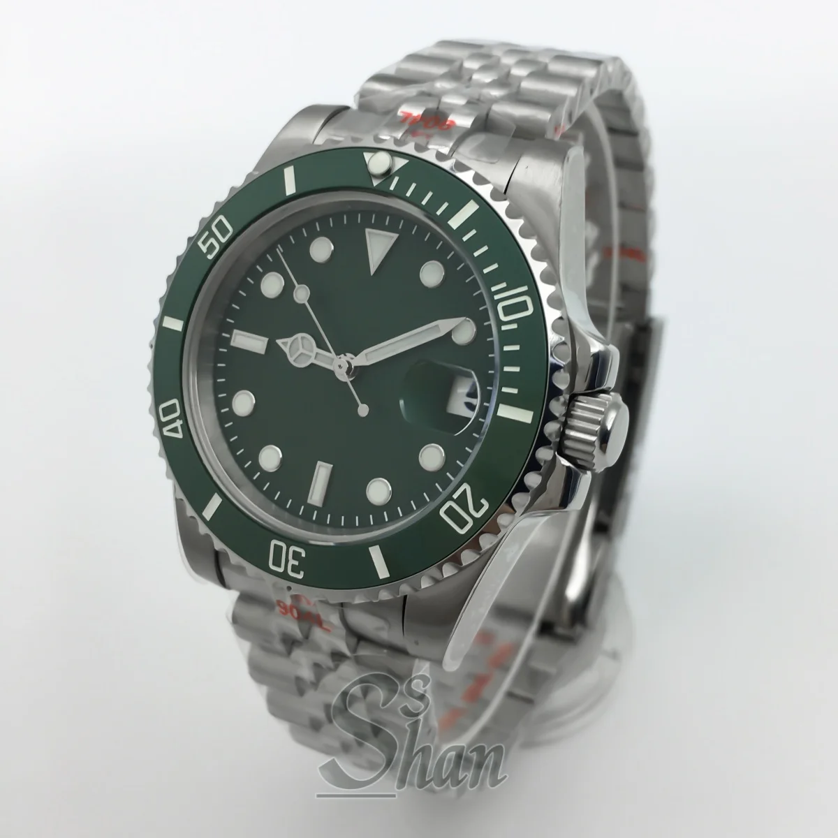 36mm 38mm 40mm 高級ビジネス向けNH35搭載メンズ自動巻きダイバーズウォッチ、サファイアクリスタルと逆回転防止セラミックベゼル付き