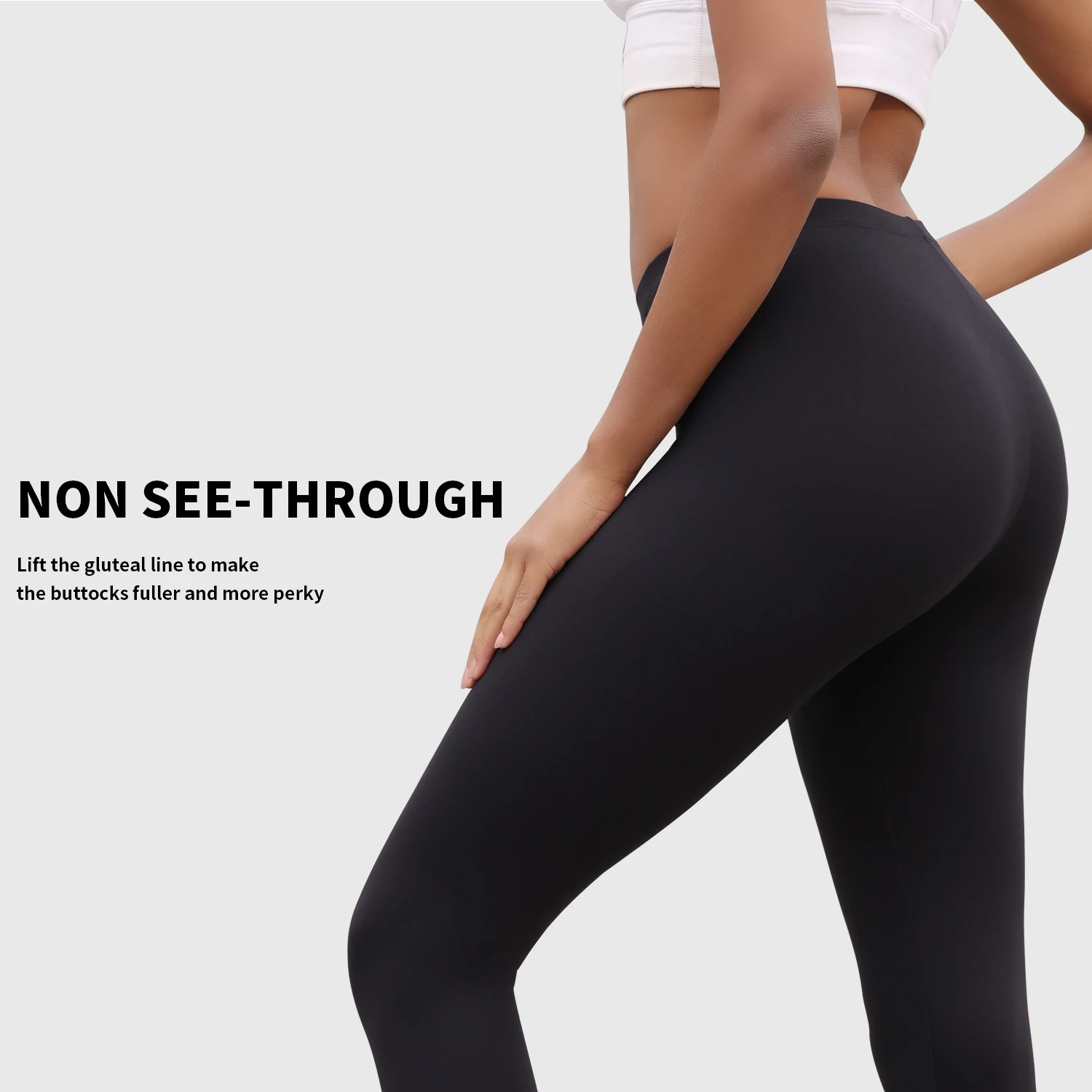 سراويل كابري فائقة النعومة للسيدات سراويل كابري عالية التمدد قابلة للتنفس لا ترى من خلال تجريب الجري واليوجا سراويل رياضية لصالة الألعاب الرياضية