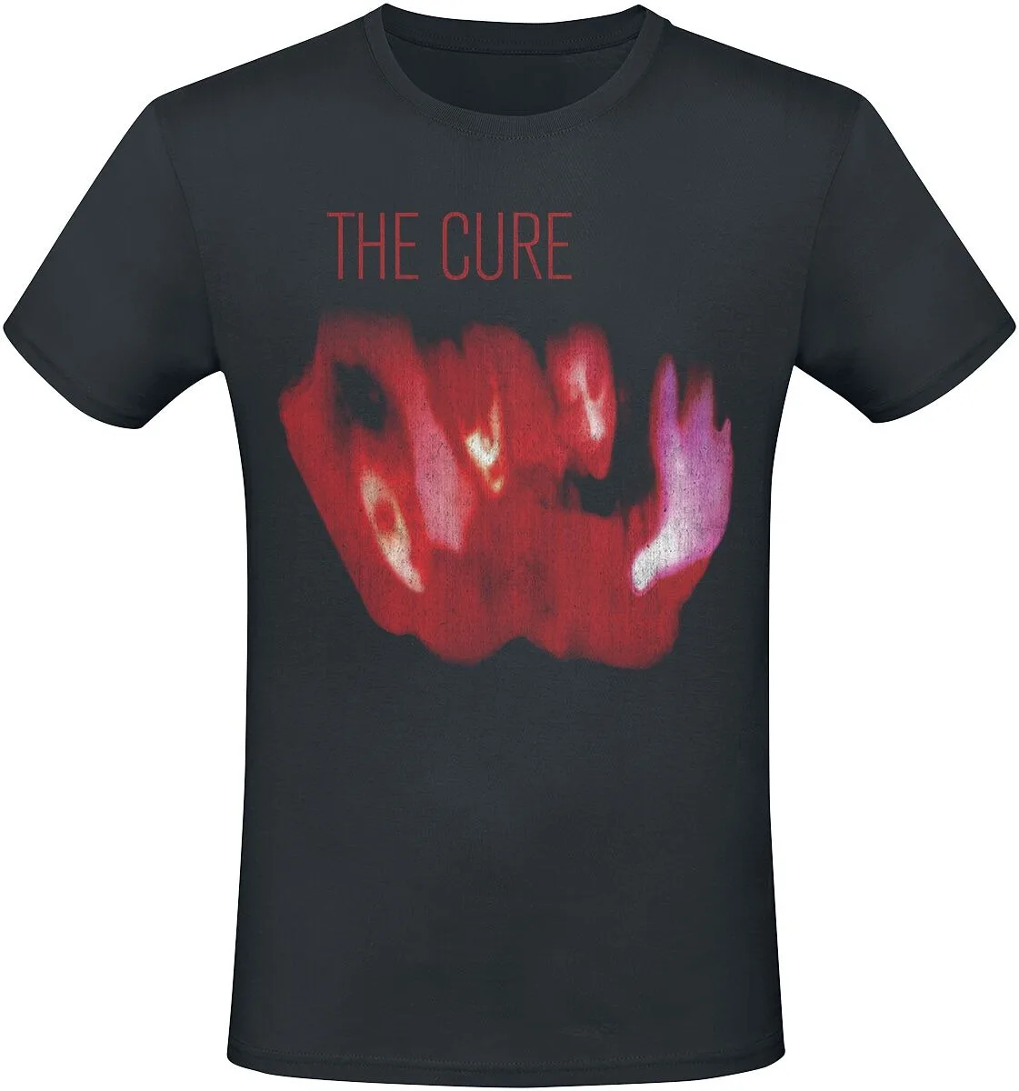 The Cure The Head on The Door Album Cover Print T-Shirt, 100% Baumwolle, Unisex, Gothic Rock Vintage Streetwear, Fan-Grafik-T-Shirt