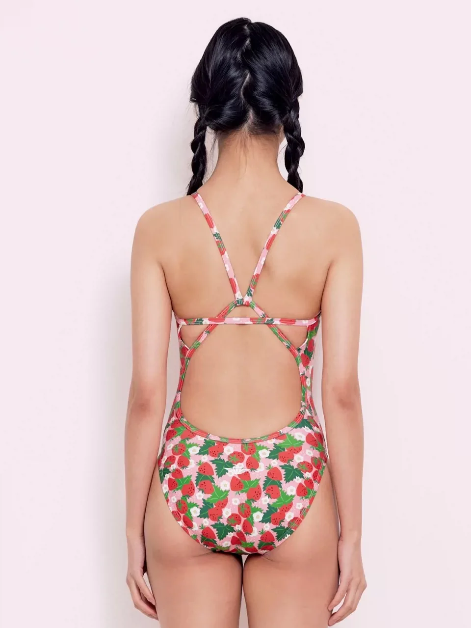 Strawberry 2026 New One-Piece Speed Suit Women's Thermal Vacation Swimming Costume Professional Style Competitive Swimsuit - view 5