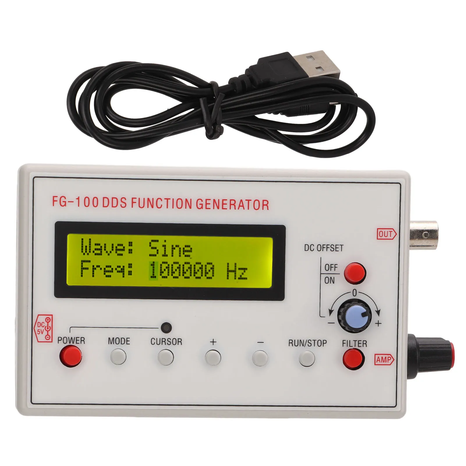 DDS Generator 1Hz‑20kHz Sawtooth Waveforms Generator Small Distortion High Accuracy for Sending