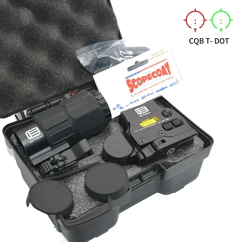 Eotech 558 المجسم ميزاء ريد دوت البصر G43/G33 3X G45 5X المكبر Airsfot معدات الصيد ث/20 مللي متر السكك الحديدية يتصاعد و QD رافعة