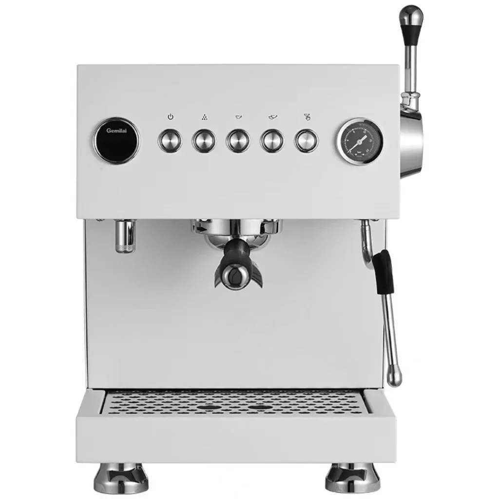exquisite craftsmanship Stainless Steel 220v Coffee Milk Bubble Maker Temperature Control Coffee Espresso Machine