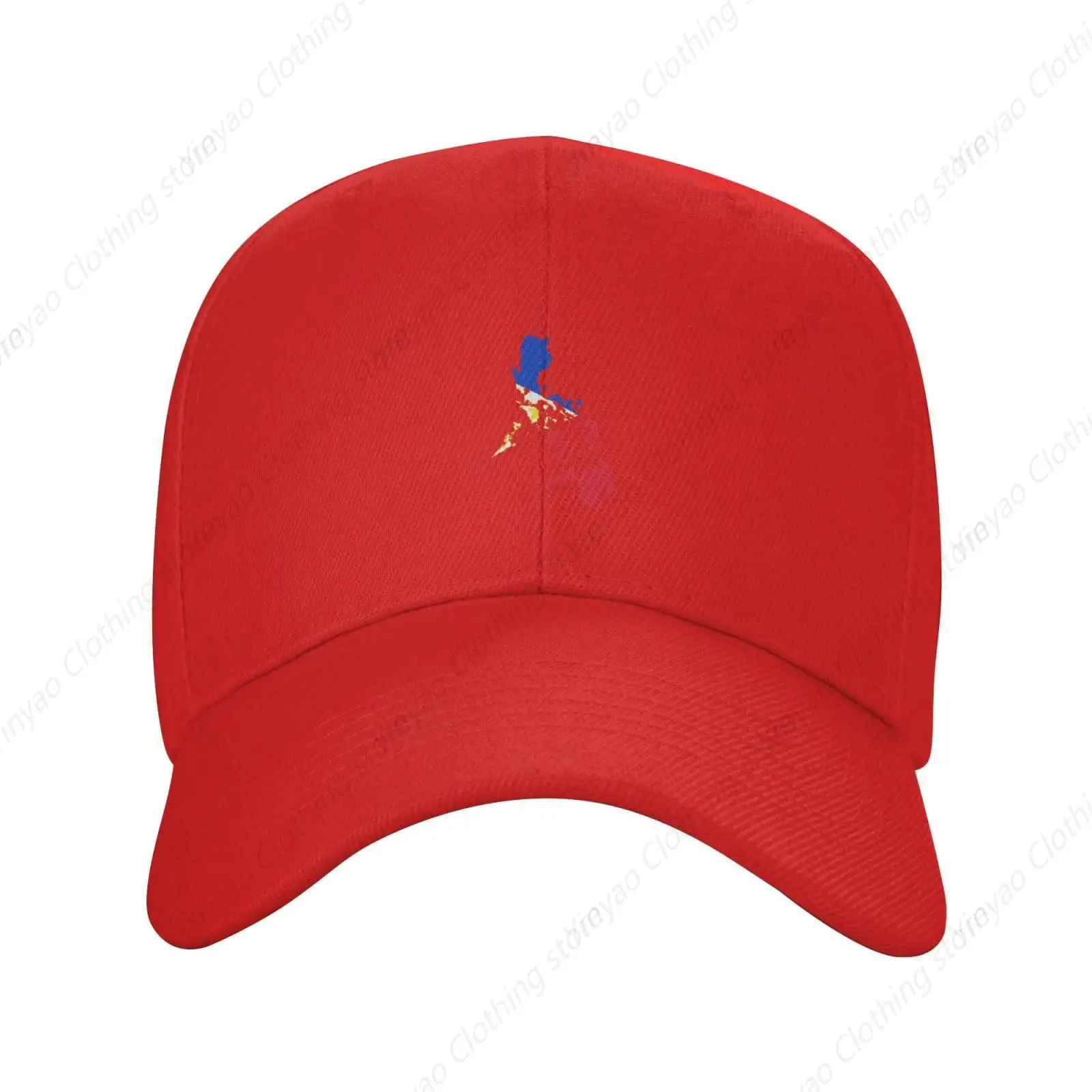 

Philippine flag island baseball cap men's and women's outdoor sports duckbill cap adjustable golf truck cap